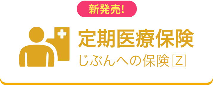 新発売 定期医療保険自分への保険Z