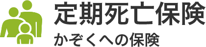 定期死亡保険「かぞくへの保険」