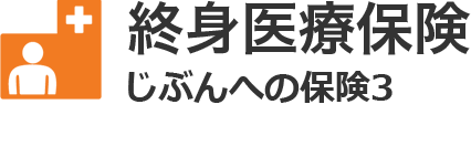 終身医療保険「じぶんへの保険3」
