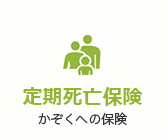 定期死亡保険「かぞくへの保険」